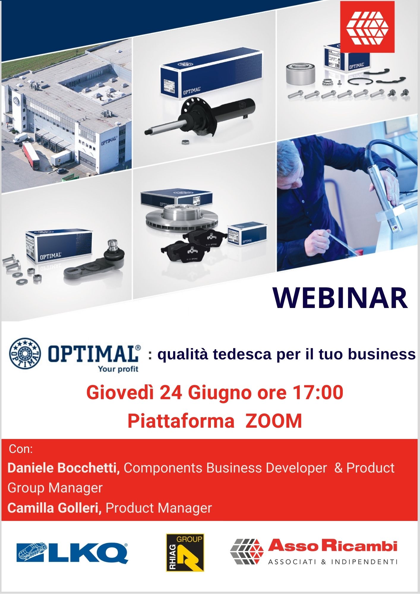 Webinar OPTIMAL: qualit� tedesca per il tuo business